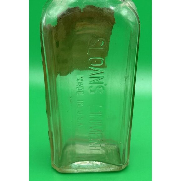 Lot of 2 Vintage Bottles Sloans Liniment and Dr Pepper with Water Sprinkler - Picture 4 of 9